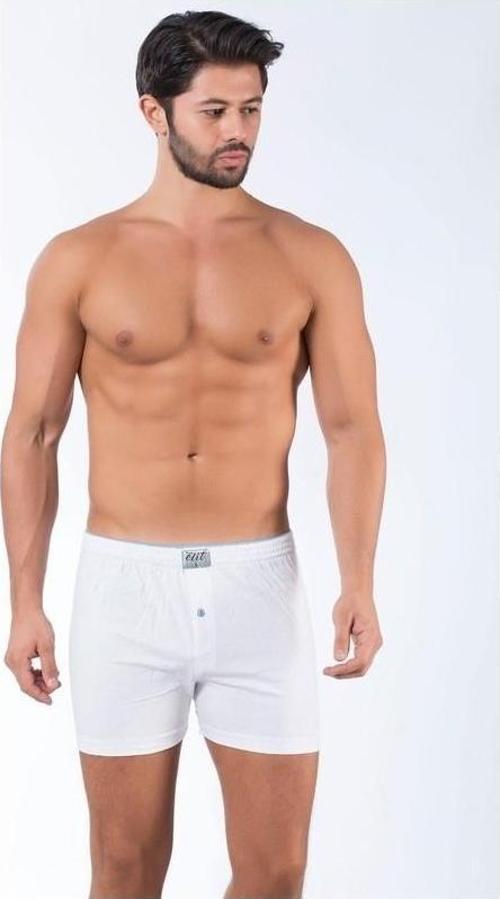 6'Lı Tutku Elit Havlu Bel 1101 Düğmeli Erkek Boxer