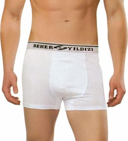 6 Adet Seher 060 Likralı Erkek Boxer  Külot
