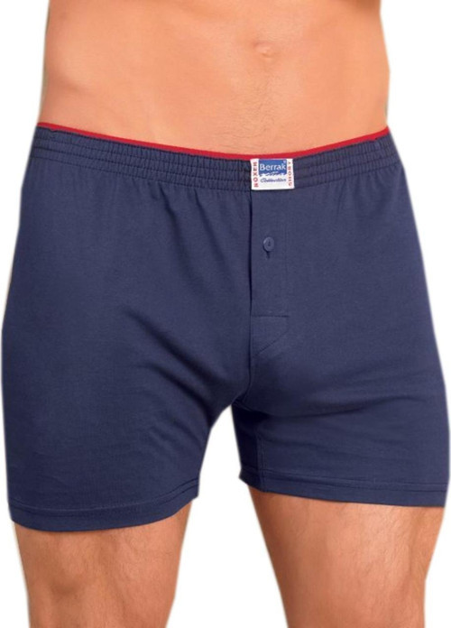 1099 Düğmeli Erkek Penye Boxer 6'Lı