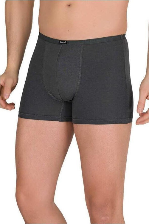 4488 Erkek Modal İnce Kemer Boxer 3'Lü