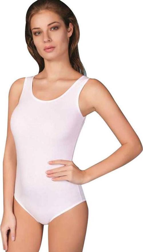 2083 - 2084 Kadın Çıtçıtlı Kalın Askılı (Kancalı) Body- 1 Adet