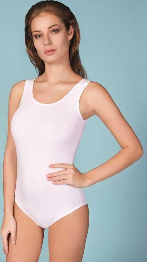 3'Lü Berrak 2083 - 2084 Kadın Çıtçıtlı Kalın Askılı (Kancalı) Bod