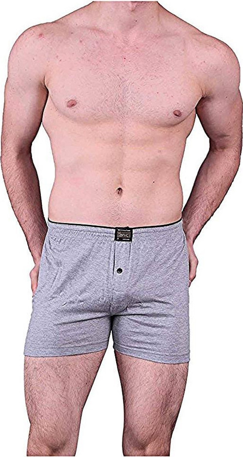 1146 Erkek Düğmeli Boxer 3'Lü