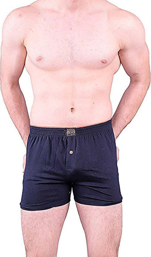 1146 Erkek Düğmeli Boxer 6'Lı