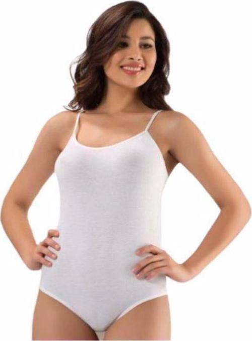  Kota Kadın İp Askılı Çıtçıtlı Body 2 Adet-6001