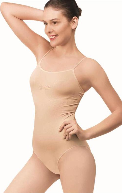 Dikişsiz İnce Askılı Kadın Body 874