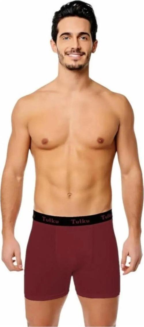 Erkek Likralı Sporcu  Boxer 0400 - 6 Adet