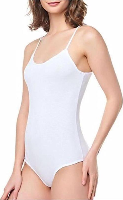 Yıldızı Kadın Elastan İp Askılı Kancalı Bady 066 - 6 Adet