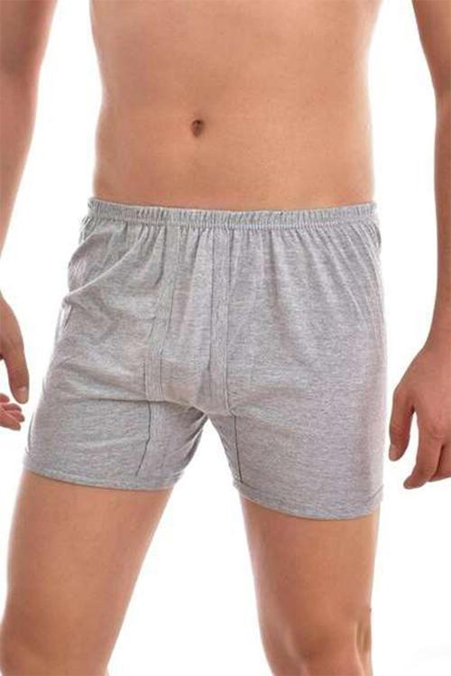 Yıldızı Erkek Renkli Paçalı Boxer Don - 12 Adet