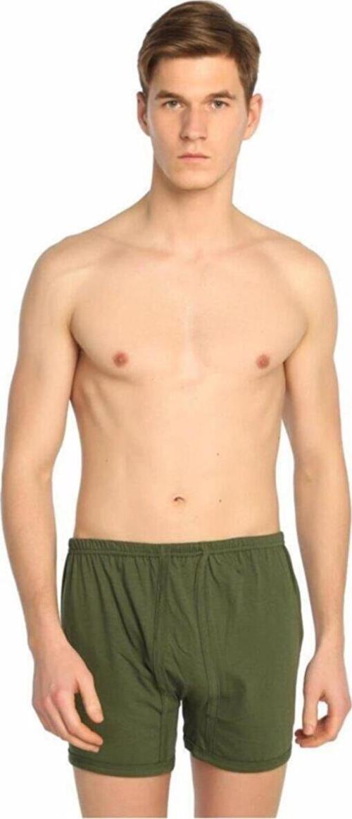 Yıldızı Erkek Renkli Paçalı Boxer Don - 12 Adet