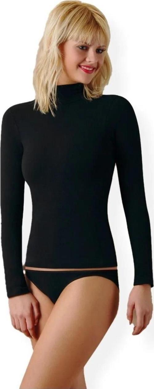 Kadın Balıkçı Yaka Uzun Kollu Likralı Fanila Atlet 2141 - 3 Adet