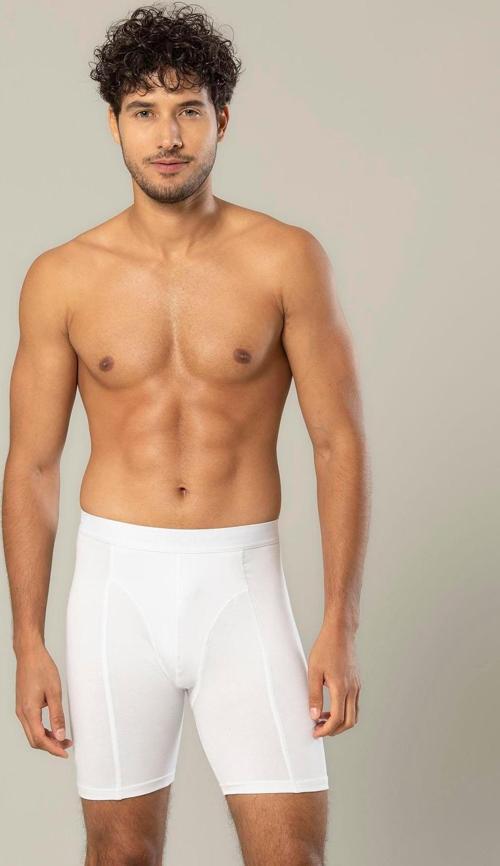 Erkek Pamuk Elastan Uzun Boxer 1416 - 3 Adet