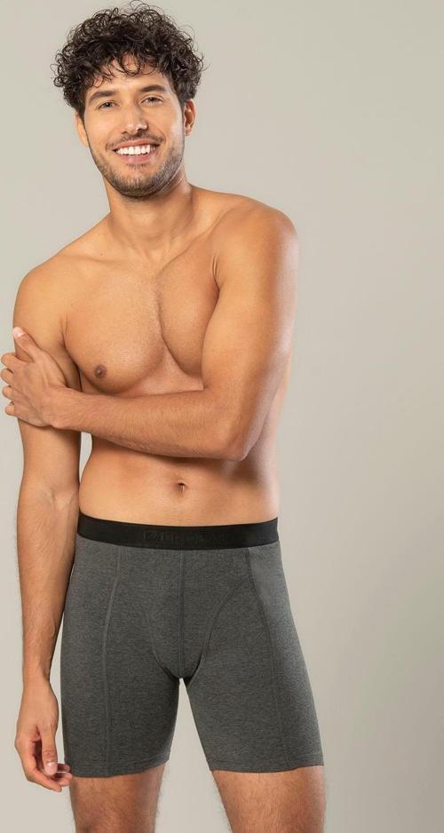 Erkek Pamuk Elastan Uzun Boxer 1416 - 3 Adet
