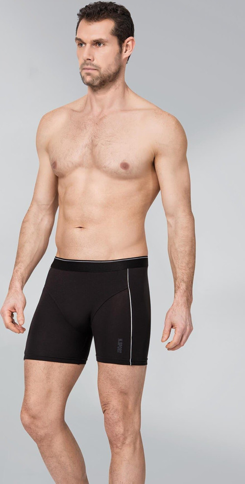 Erkek Modal Likralı Biyeli Boxer 197 - 3 Adet