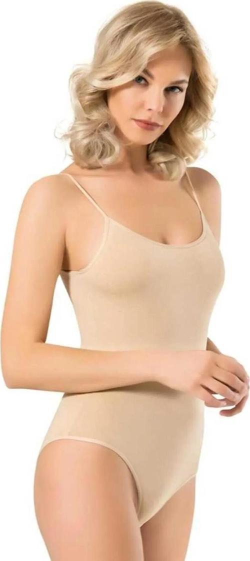 Kadın Likralı İp Askılı Kancalı Body 261 - 3 Adet