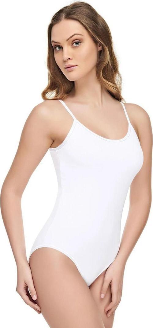 Kadın Modal Likralı İp Askılı Kancalı Body 2004 - 3 Adet