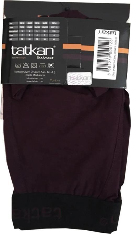 Erkek Modal Penye Boxer - 6 Adet