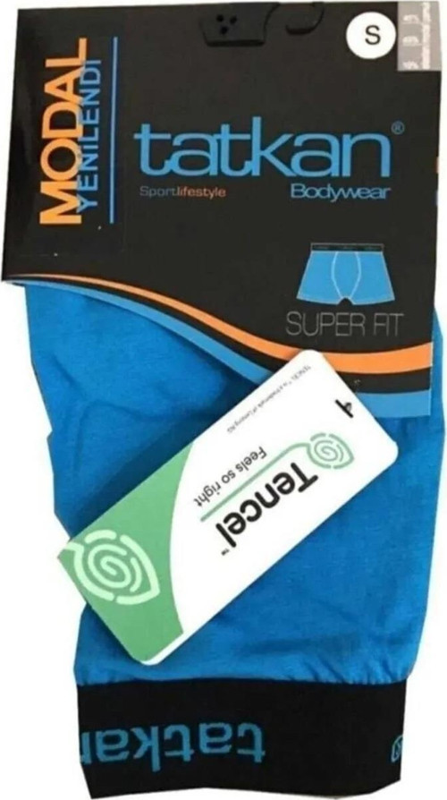 Erkek Modal Penye Boxer - 9 Adet