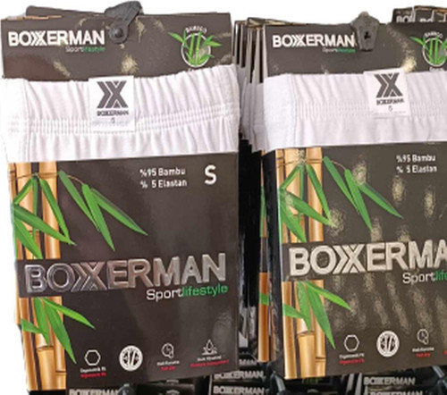 Erkek Bambu Boxerman Boxer - 3 Adet