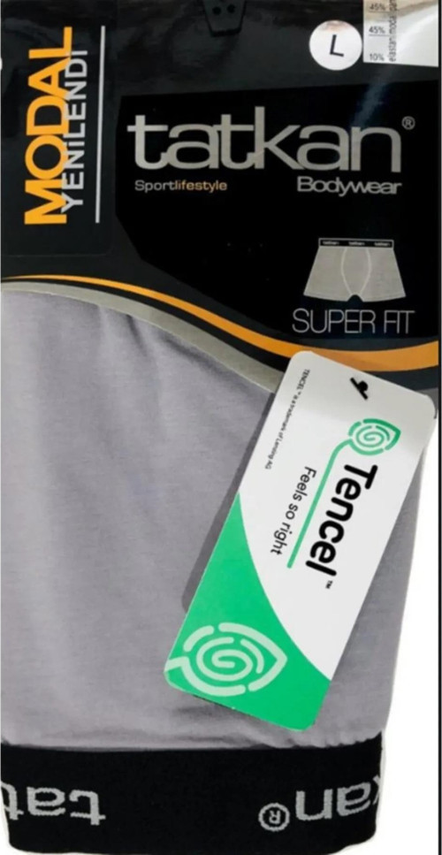 Erkek Modal Penye Boxer - 9 Adet