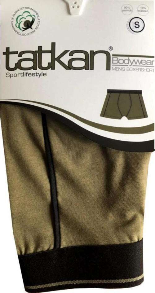Erkek Penye Biyeli Boxer - 3 Adet