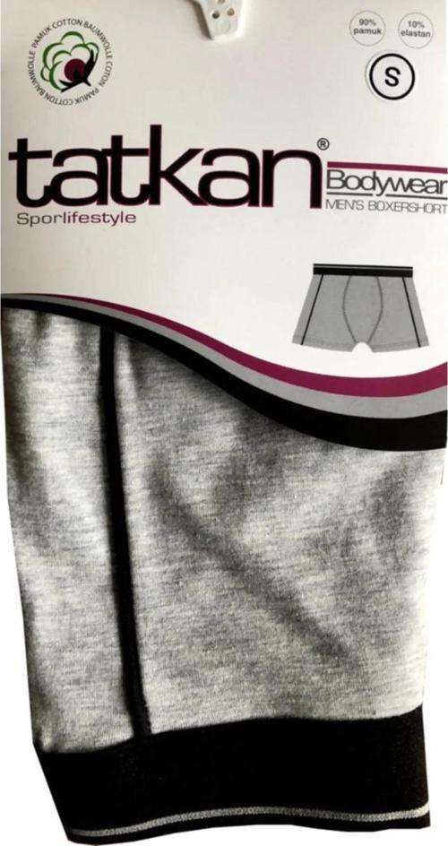Erkek Penye Biyeli Boxer - 6 Adet