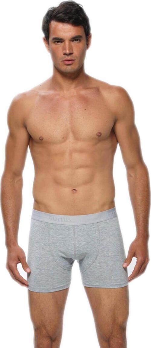 Erkek Likralı Penye Boxer 4018 - 6 Adet