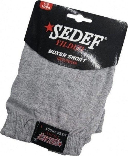 Erkek Düğmeli Penye Boxer 1094 - 6 Adet