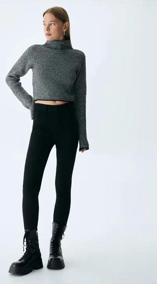 Tanya X Black Wash Kadın Jean Pantolon