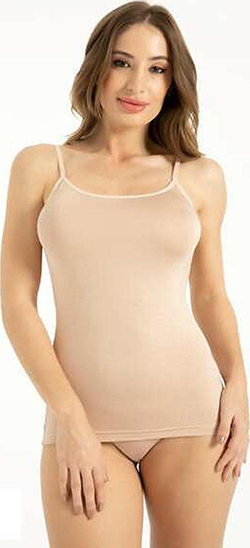 Kadın Bambu Likralı İp Askılı Atlet 700 - 3 Adet