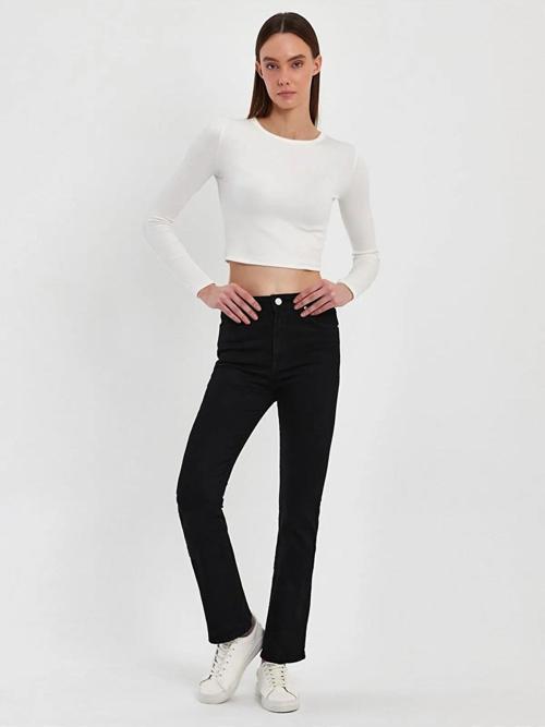 Jena Smart Black Wash Kadın Jean