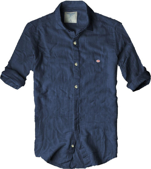 Slim Fit Italyan Kesim Gerçek Keten Gömlek