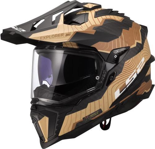 Explorer C Karbon Trick Kapalı Kask