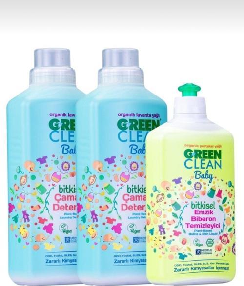 Baby Çamaşır Deterjanı 1000 ml 2 Adet + Biberon Emzik Temizleyici 500 ml 1 Adet