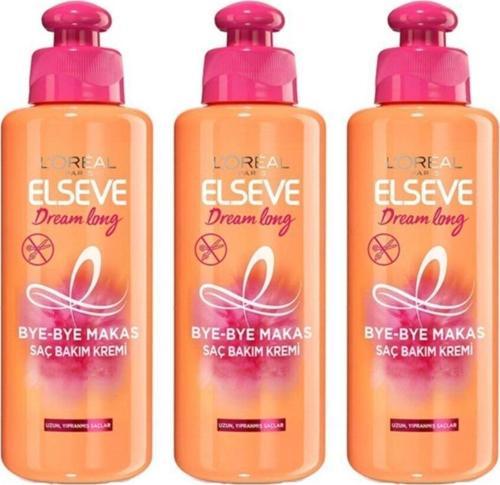 Loreal Paris Dream Long Saç Bakım Kremi 200 ml 3 Adet