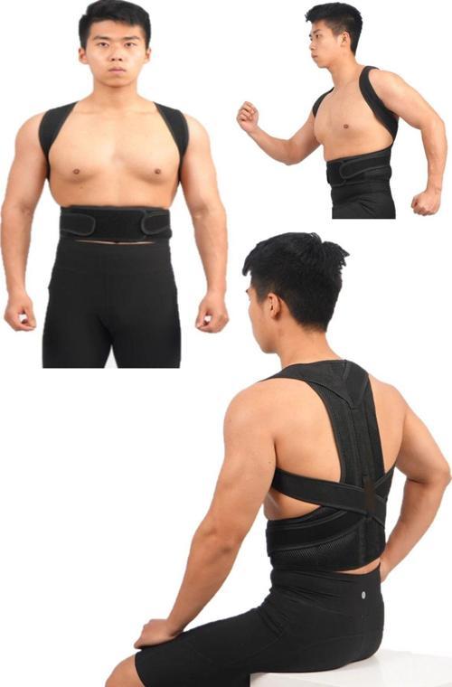 Dik Duruş Korsesi Balenli Unisex Kamburluk Önleyici Korse Medikal Korse