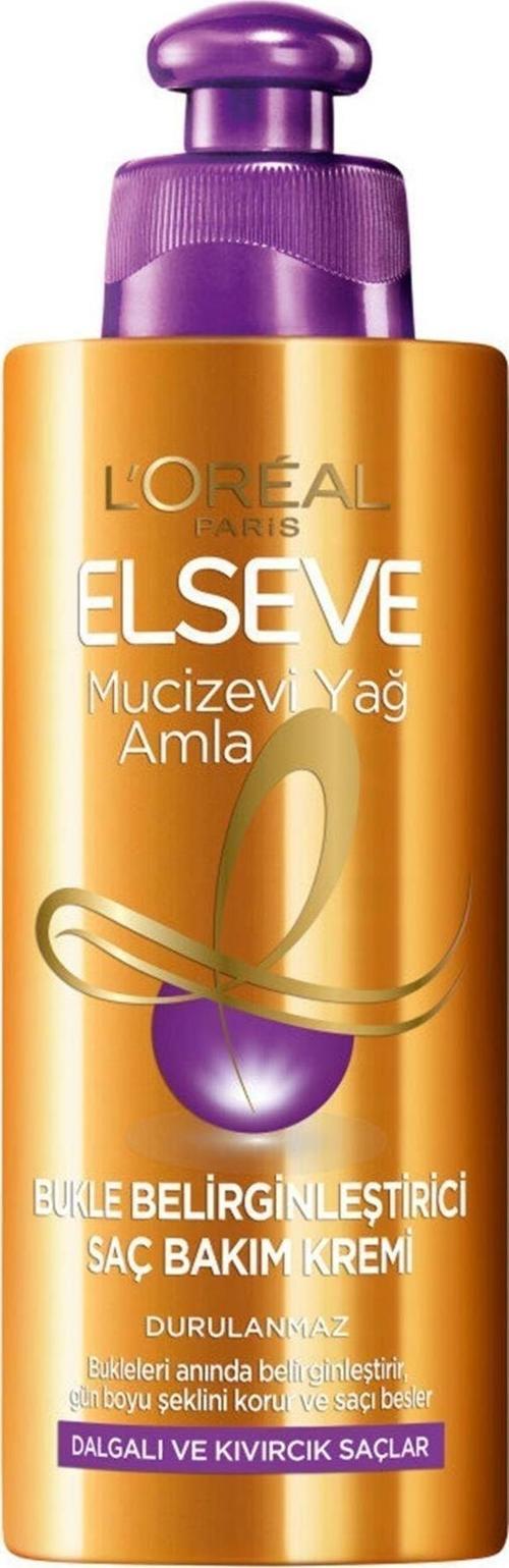 L'oreal Paris Saç Bakım Kremi Mucizevi Yağ Amla Bukle Belirginleştirici 200ml