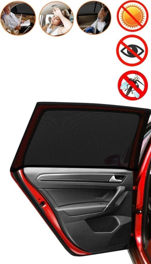 Oto Yan Cam Güneşlik Perdesi Araç Anne Bebek Çocuk Perde Arka Koltuk Emzirme Örtüsü 1 Adet