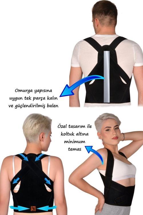 Korse Dik Duruş Erkek Korsesi Kadın Korsesi Bel Korsesi Toparlayıcı Bel Balenli