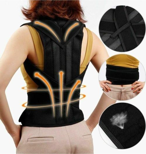 Dik Duruş Korsesi Çift Balenli Unisex Kamburluk Önleyici Korse Medikal
