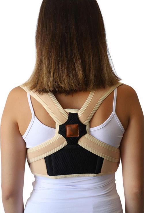 Dik Duruş Korsesi Kamburluk Önleyici Korse Medikal Rahat Unisex Sırt Korsesi Dikleştirici