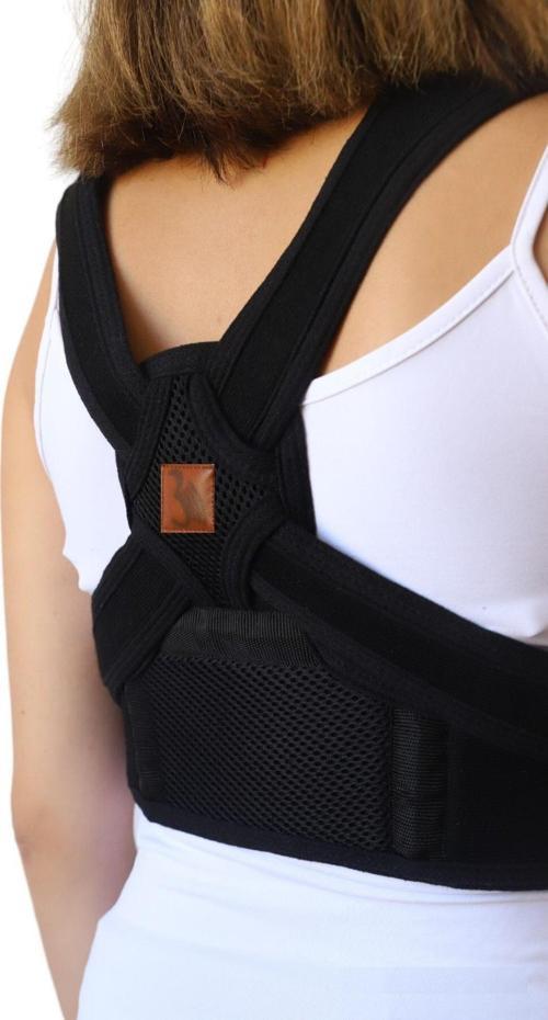 Dik Duruş Korsesi Sırt Ve Bel Kamburluk Önleyici Dik Durma Korsesi Unisex