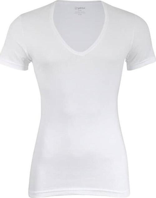 355-356 Erkek Derin V Yaka Kısa Kollu T-Shirt