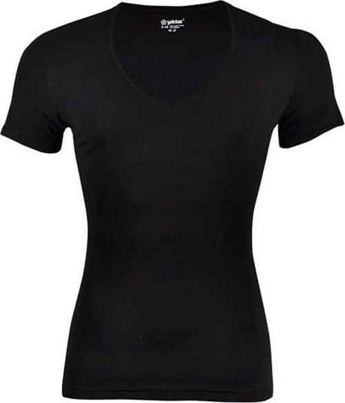 355-356 Erkek Derin V Yaka Kısa Kollu T-Shirt