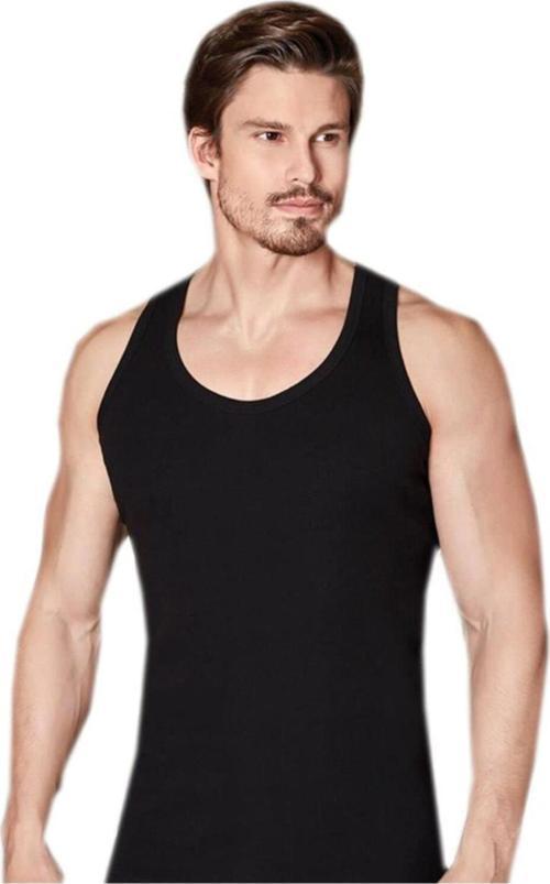 Erkek Likralı Süprem Rambo Atlet 6'Lı Paket -1029