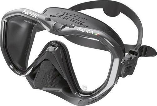 MASKE ITALICA METAL (SIYAH CERCEVE)