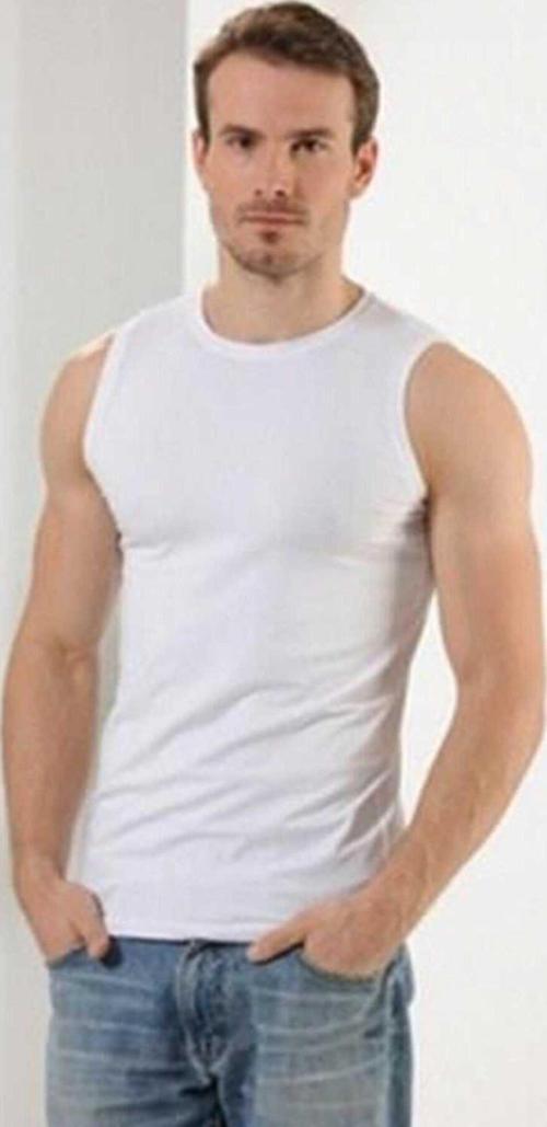 Erkek Modal 0 Yaka Sıfır Kol Atlet 1202 - 6 Adet