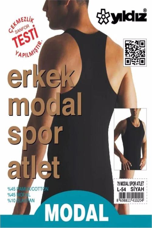 Erkek Modal Likralı Spor Atlet 77 - 3 Adet