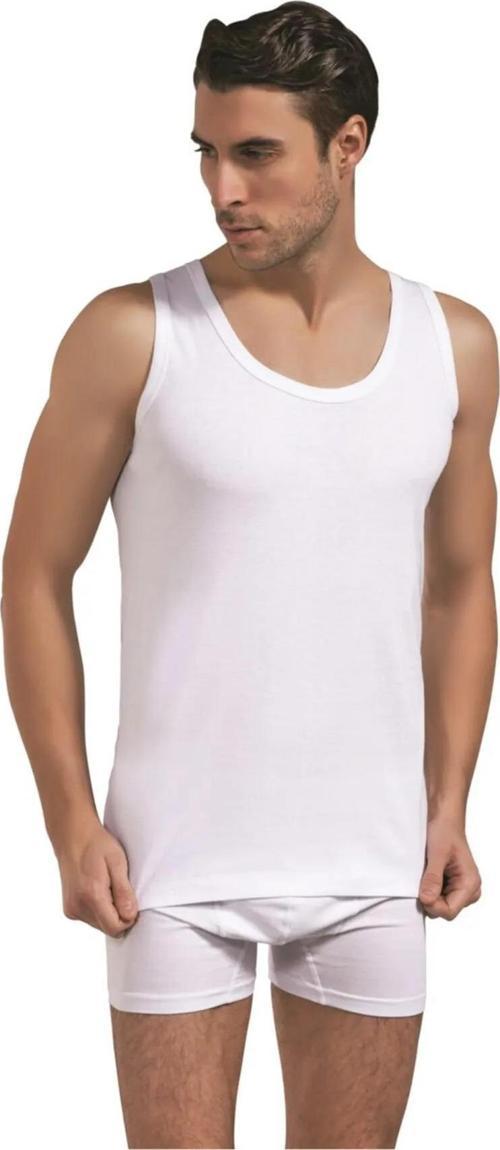 Erkek Penye %100 Pamuk Klasik Askılı Atlet 3005 - 6 Adet