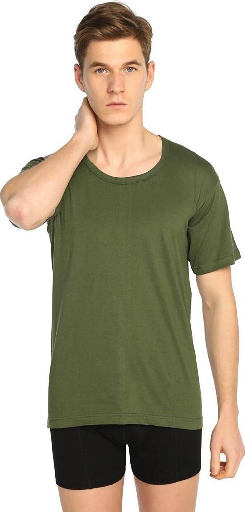 Erkek Penye Bisiklet Yaka Renkli Fanila Atlet 1009 - 6 Adet